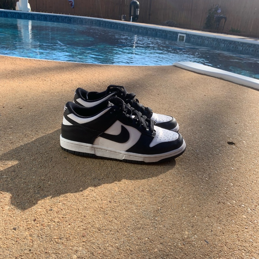 Nike Dunks Kids Black and White Sneakers